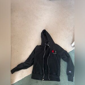Champion zip up medium